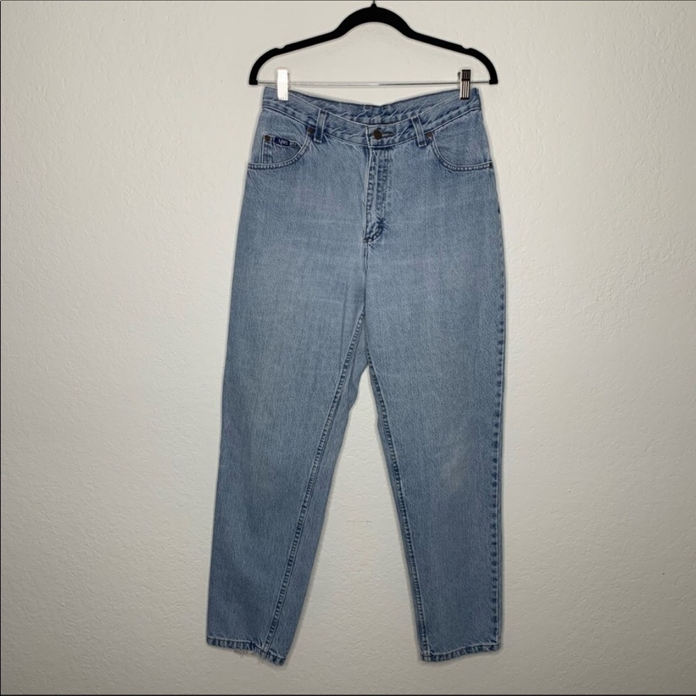 Vintage 90s LEE High Rise Mom Jeans Tapered Leg